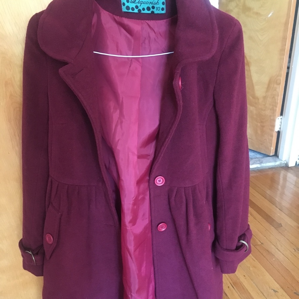 Cute red coat